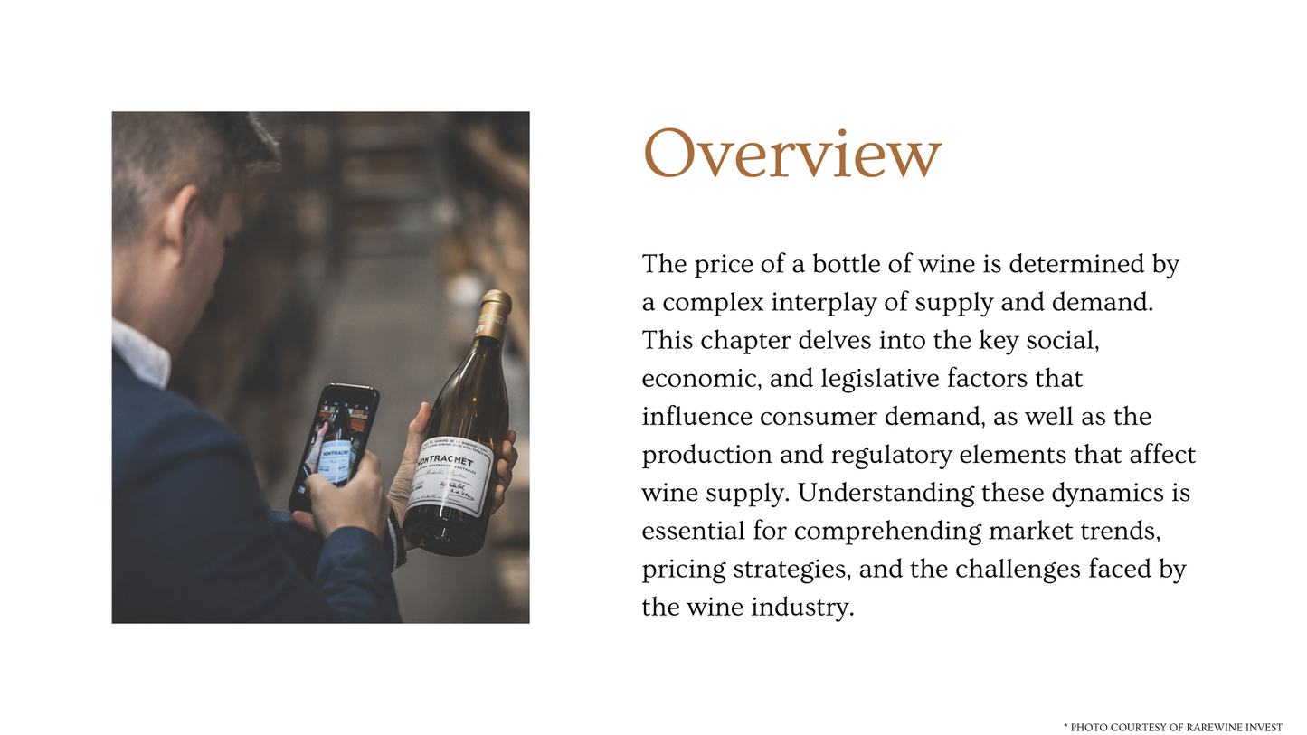 Chapter 4.19 - Wine Pricing Dynamics: Understanding Supply, Demand, and Market Forces