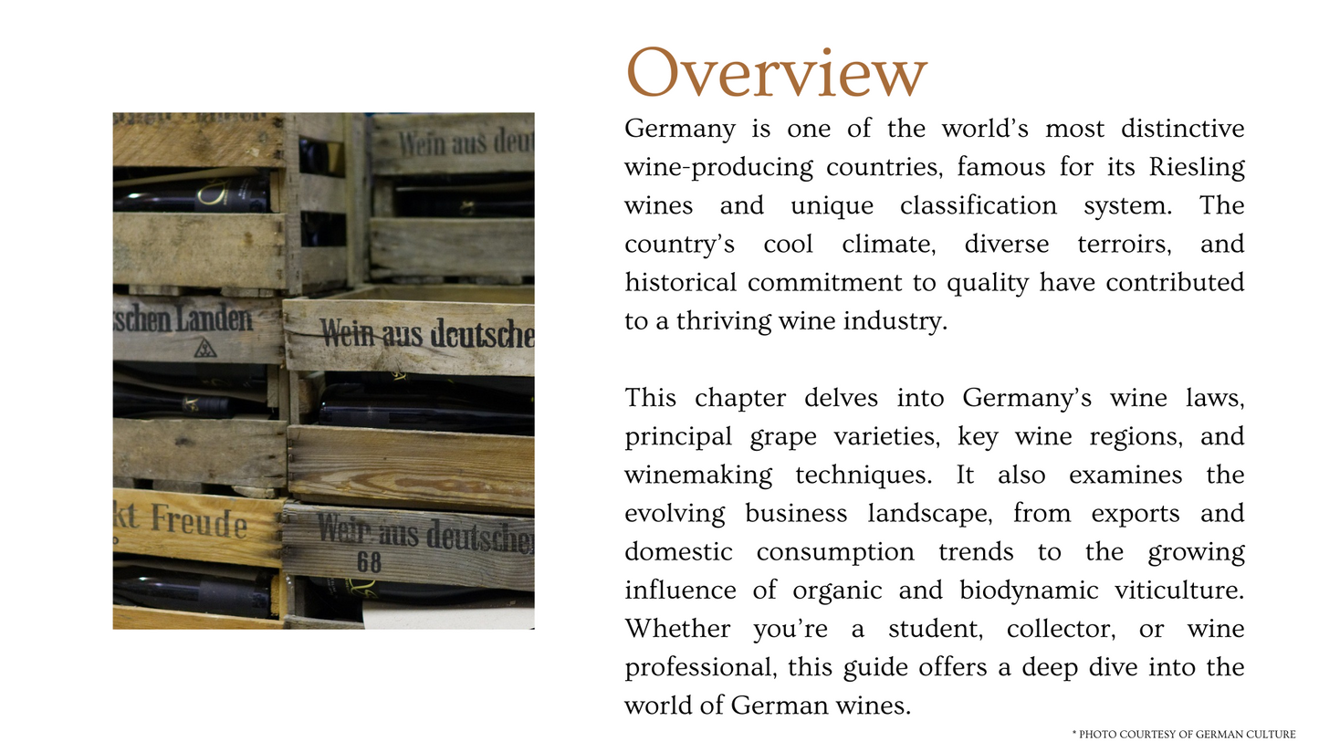 Chapter 4.28 - The Wines of Germany: Tradition, Terroir, and Innovation