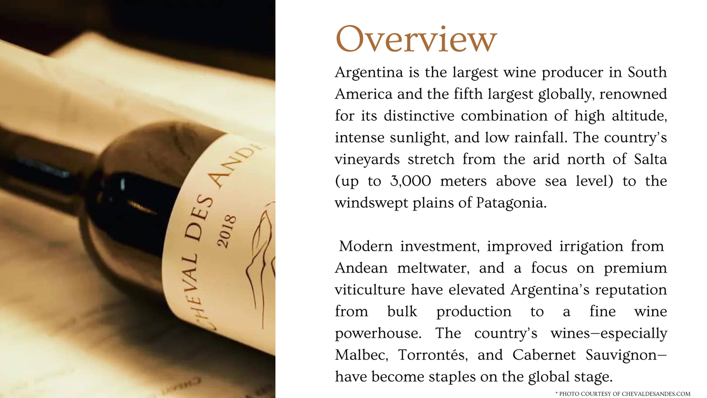 Chapter 4.36 - Argentina: Wines from the Andes