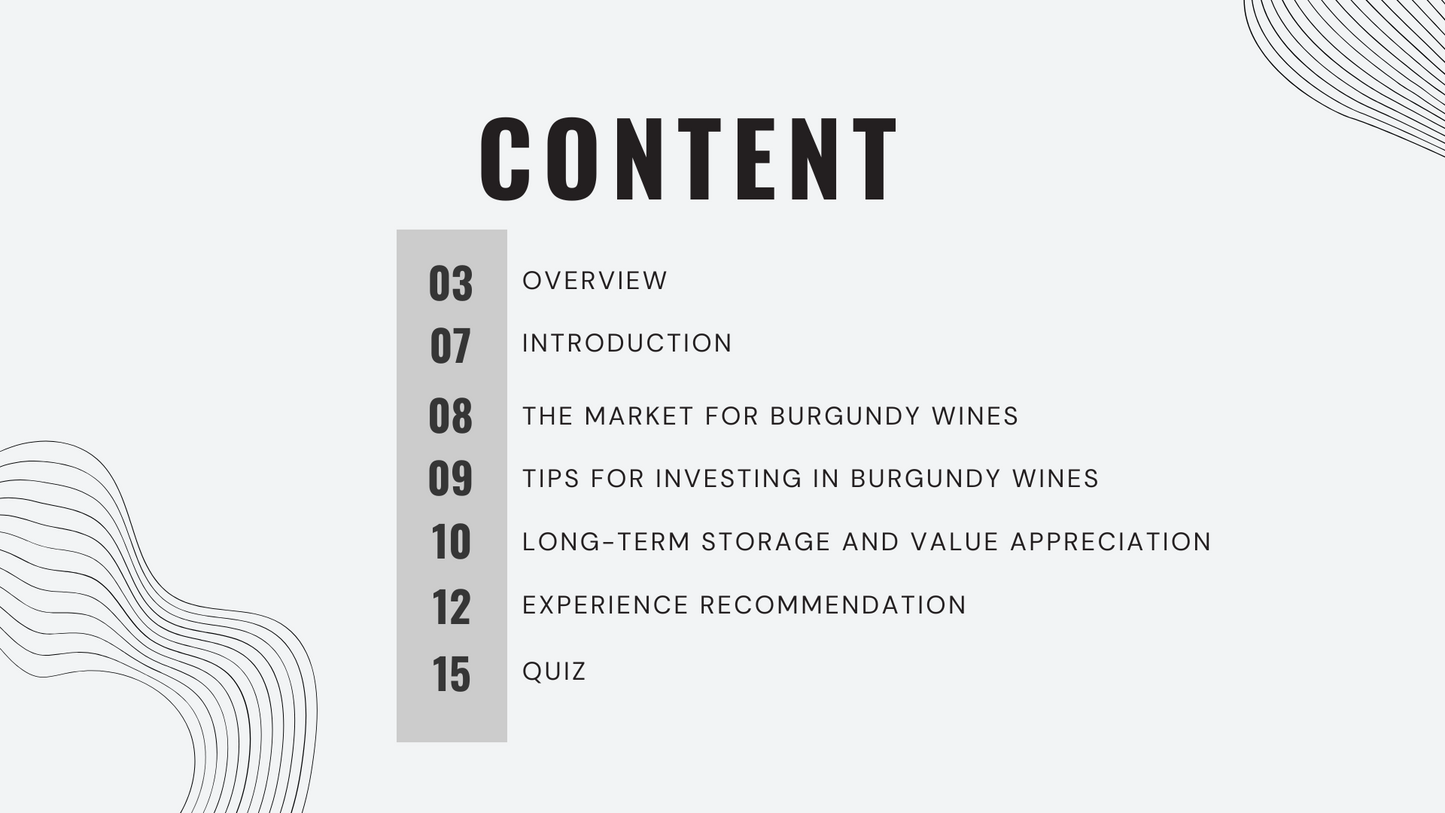 Knowledge Base - Burgundy Wines: A Collector’s Guide to Investment and Value