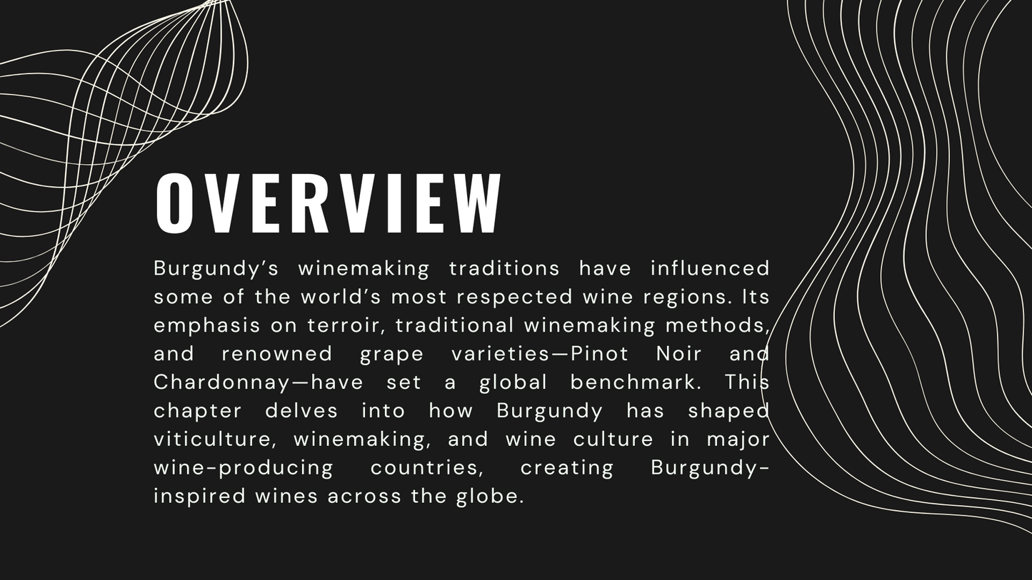 Knowledge Base - Burgundy's Global Legacy: Shaping Winemaking Traditions Worldwide