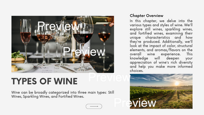 Chapter 1.04 - Exploring Wine Types and Styles