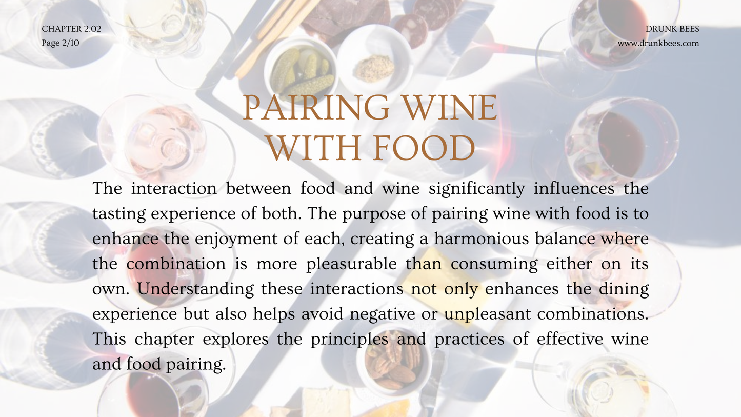 Chapter 2.02 - Pairing Wine with Food