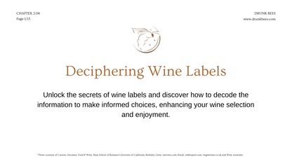 Chapter 2.04 - Deciphering Wine Labels