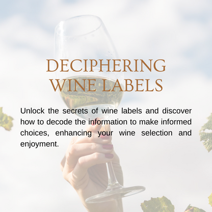 Chapter 2.04 - Deciphering Wine Labels