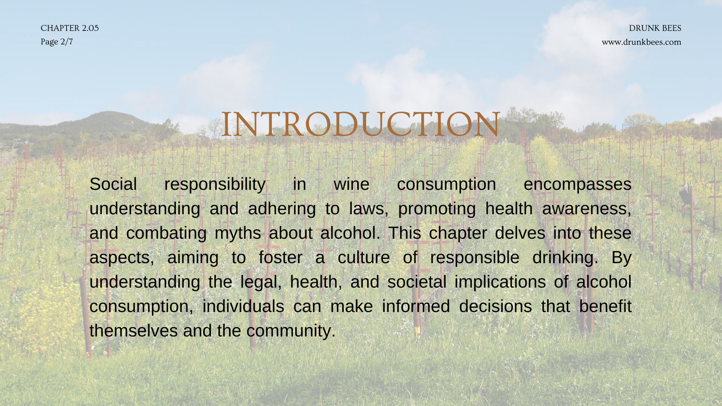 Chapter 2.05 - Promoting Social Responsibility in Wine Consumption