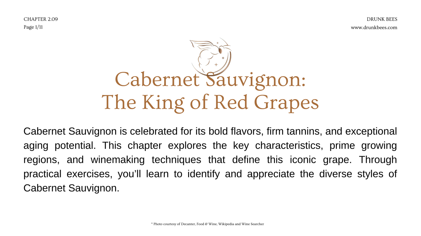 Chapter 2.09 - Cabernet Sauvignon: The King of Red Grapes