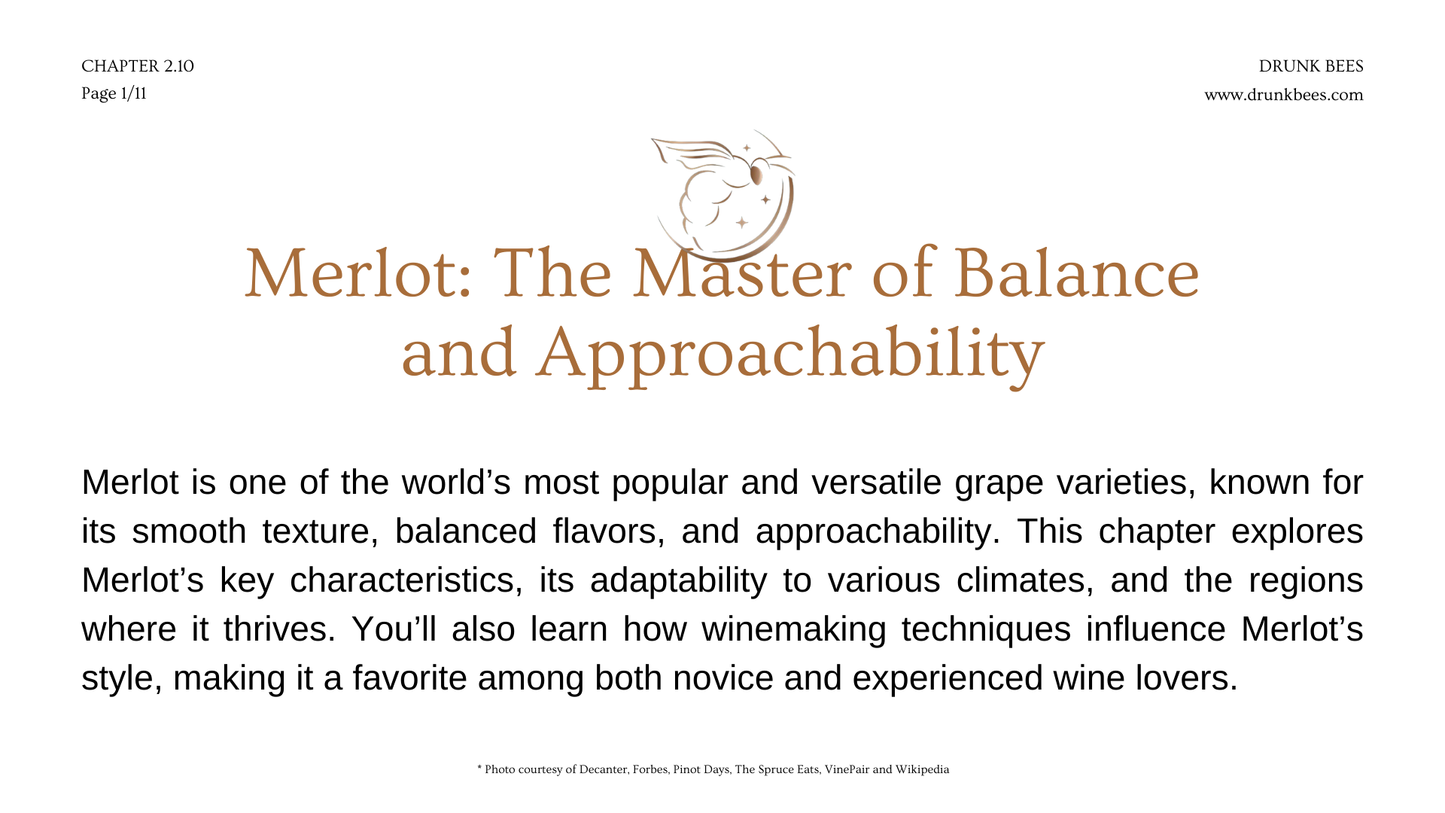 Chapter 2.10 - Merlot: The Master of Balance and Approachability