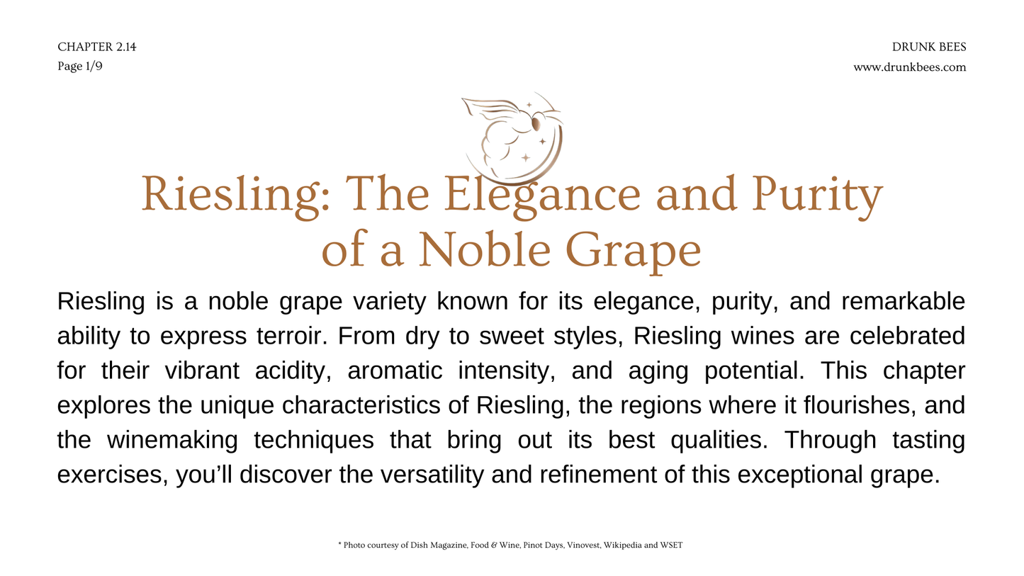 Chapter 2.14 - Riesling: The Elegance and Purity of a Noble Grape