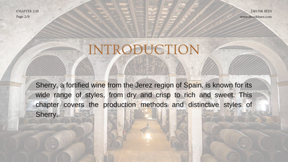 Chapter 2.19 - The Complexity of Sherry: A Guide to Spain’s Iconic Fortified Wine