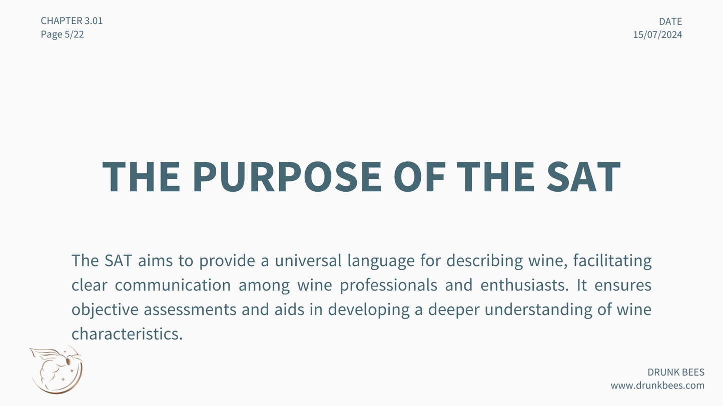 Chapter 3.01 - Mastering the Systematic Approach to Tasting Wine