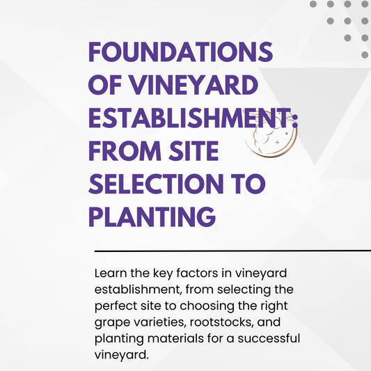 Chapter 4.05 - Foundations of Vineyard Establishment: From Site Selection to Planting Materials