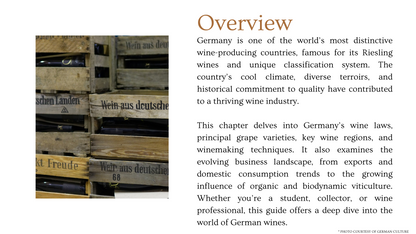 Chapter 4.28 - The Wines of Germany: Tradition, Terroir, and Innovation