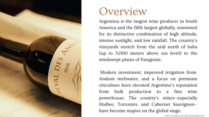 Chapter 4.36 - Argentina: Wines from the Andes