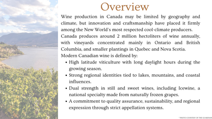 Chapter 4.40 - Canada: Cool Climate Elegance and Icewine Excellence