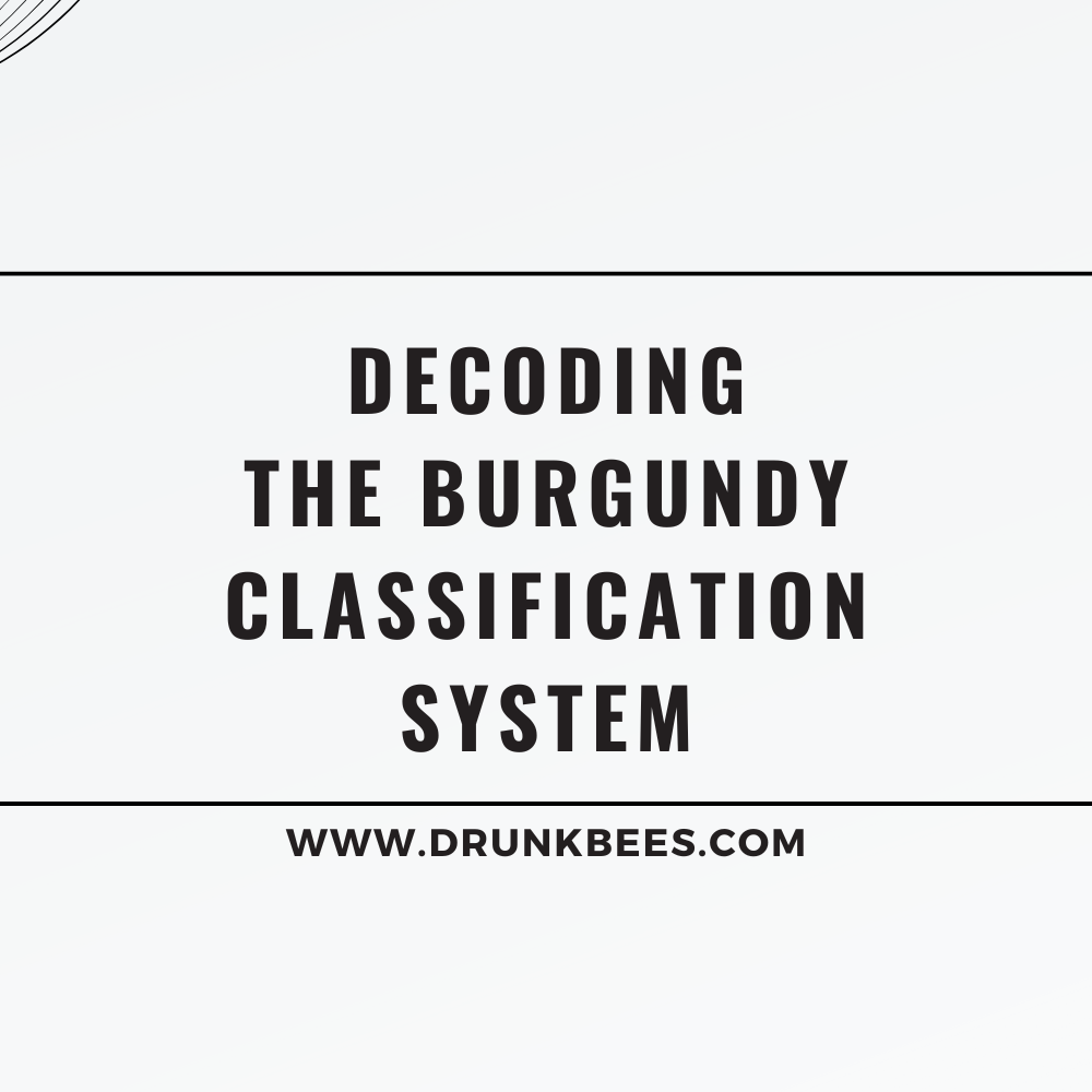 Knowledge Base - Decoding the Burgundy Classification System