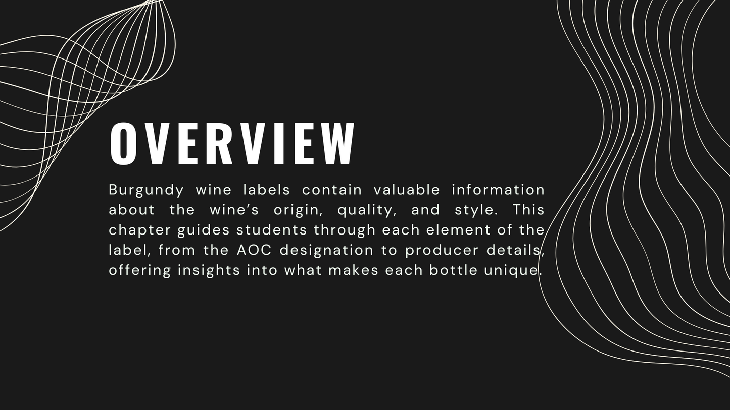 Knowledge Base - Reading and Understanding Burgundy Wine Labels