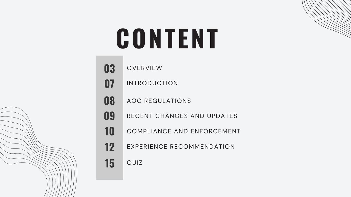 Knowledge Base - Understanding Burgundy's Wine Regulations: AOC System and Compliance