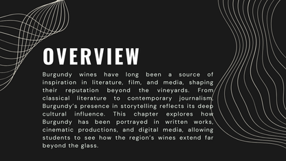 Knowledge Base - Burgundy in Words and Screens: Literature, Film, and Media